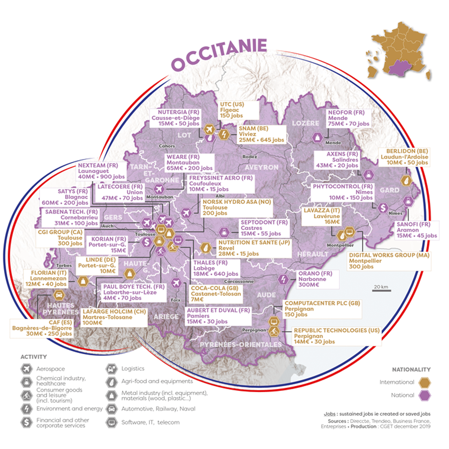Sites classés Occitanie